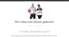 Desktop Screenshot of grobdruck.ch